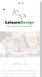 Mobile Screenshot of leisuredesign.ca